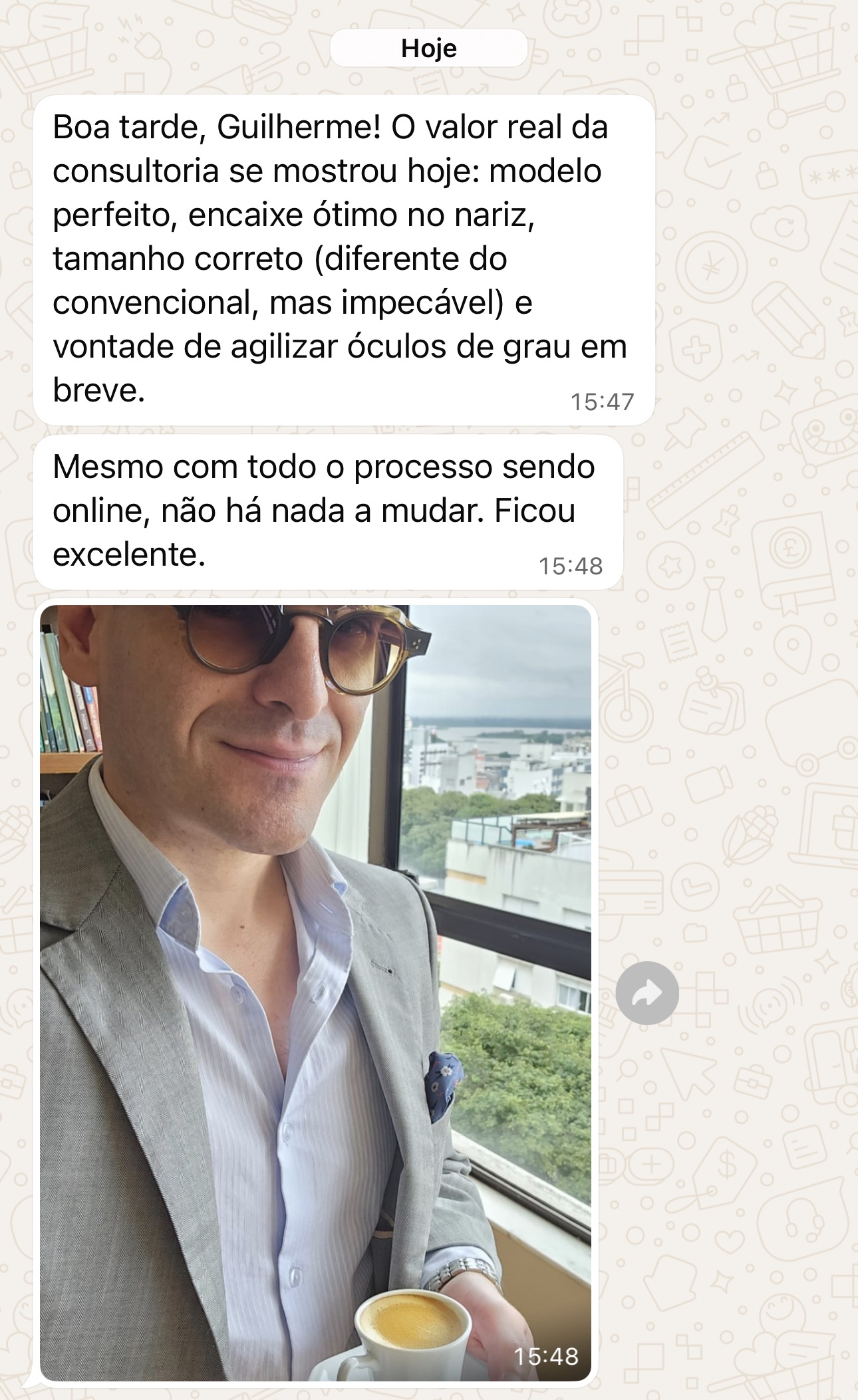 Depoimento de cliente