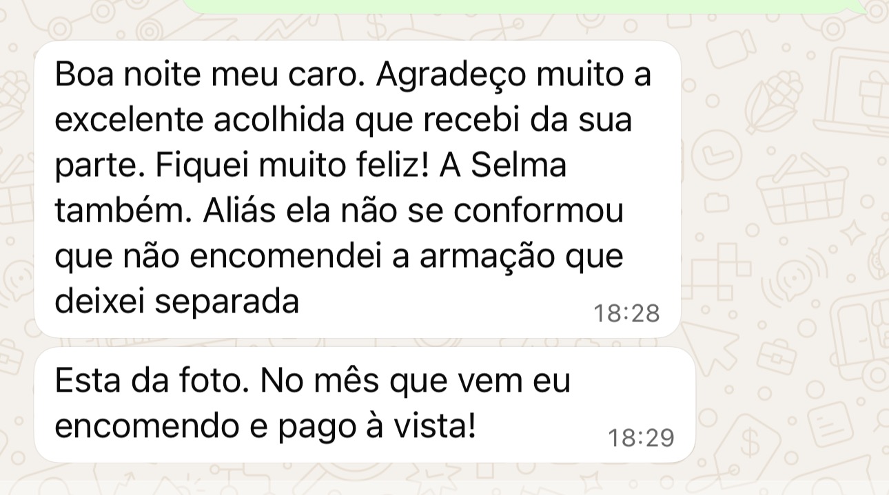 Depoimento de cliente